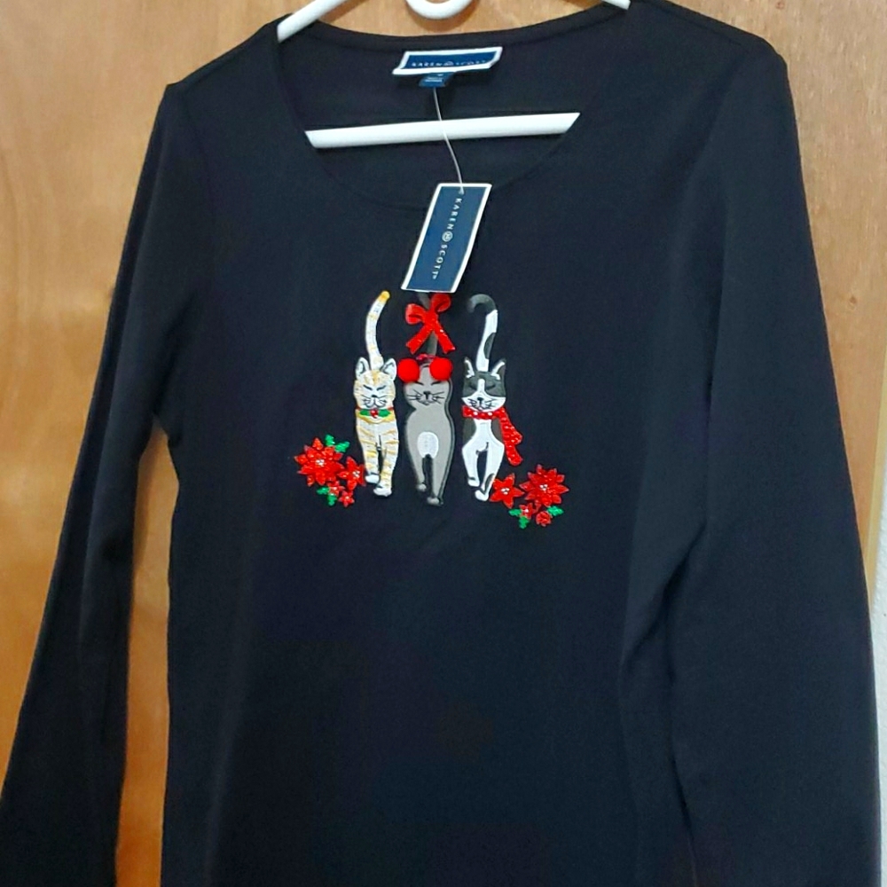 Karen Scott Long Sleeve
